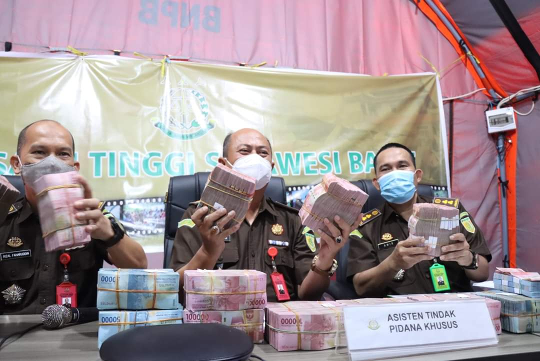 Kejati Sulbar Kembalikan Uang Negara Hingga Rp 1,1 Miliar dari Kasus Pengadaan Bibit Kopi