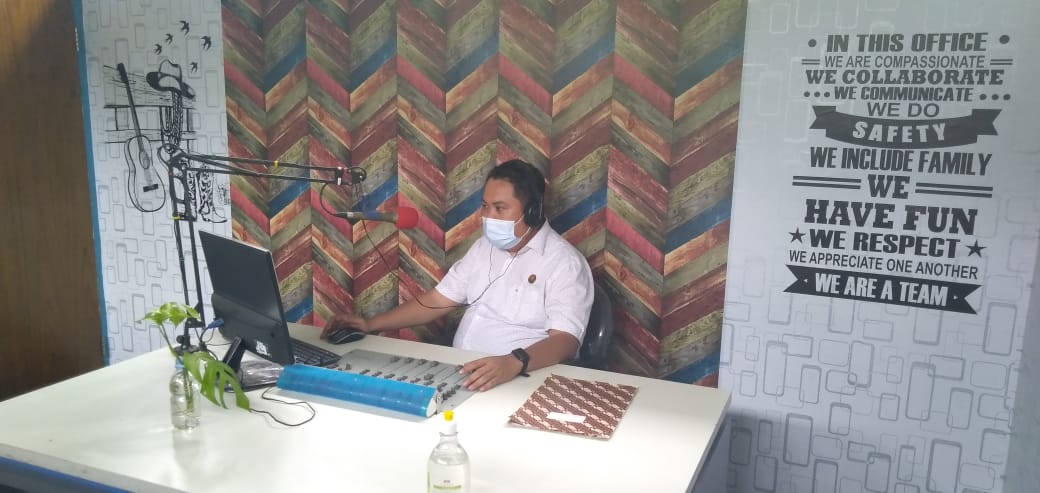 April Ashari : Saatnya LP Berperan Edukasi Warga Cegah Covid 19 dan Tangkal Isu Hoaks Gempa Sulbar