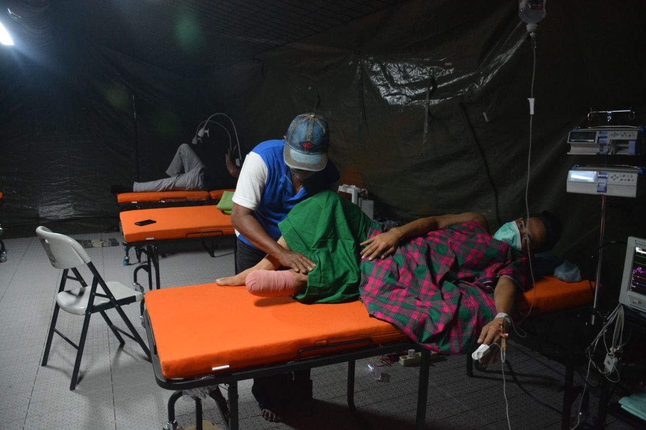 IMG-20210210-WA0005 9 tahun kakinya sakit, akhirnya diamputasi di Rs Lapangan TNI AD