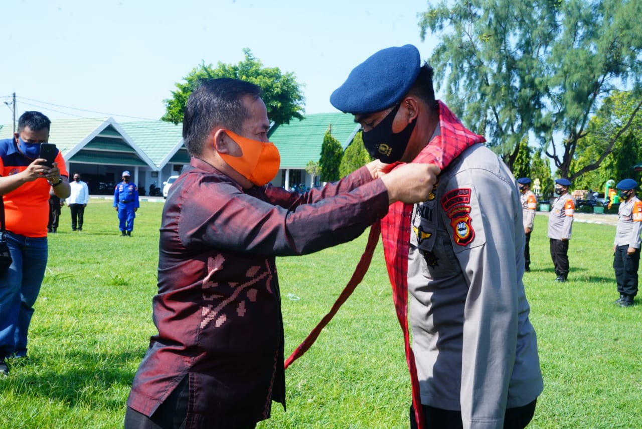 Bupati Majene Sebut BKO Satuan Brimob Sulsel Pasukan Yang Setia