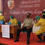 Kapolres Mamasa divaksin, AKBP Indra ; Saya merasa baik-baik saja Kapolres Mamasa divaksin, AKBP Indra ; Saya merasa baik-baik saja