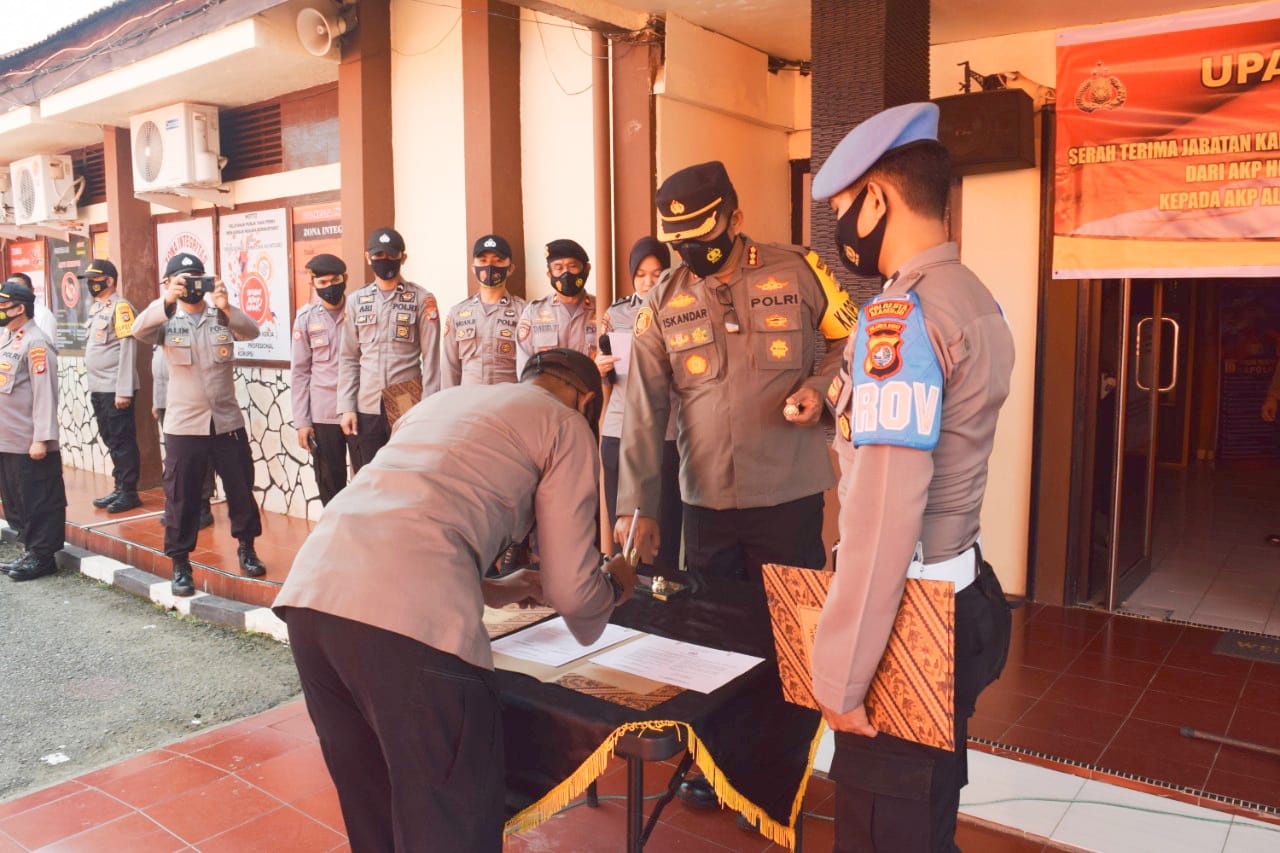 AKP Alfiandpo Papona Nahkoda Baru Polsek Urban Mamuju, Polresta Mamuju