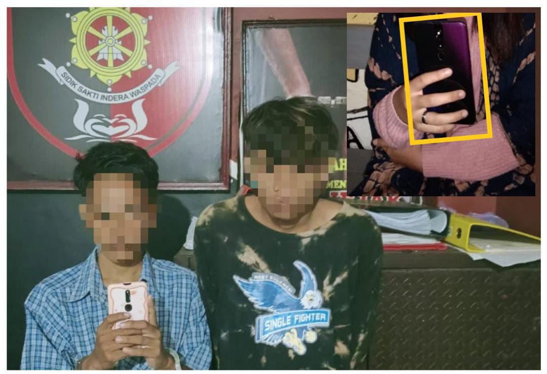 Polresta Amankan Dua Pelaku Pencurian Polresta Amankan Dua Pelaku Pencurian