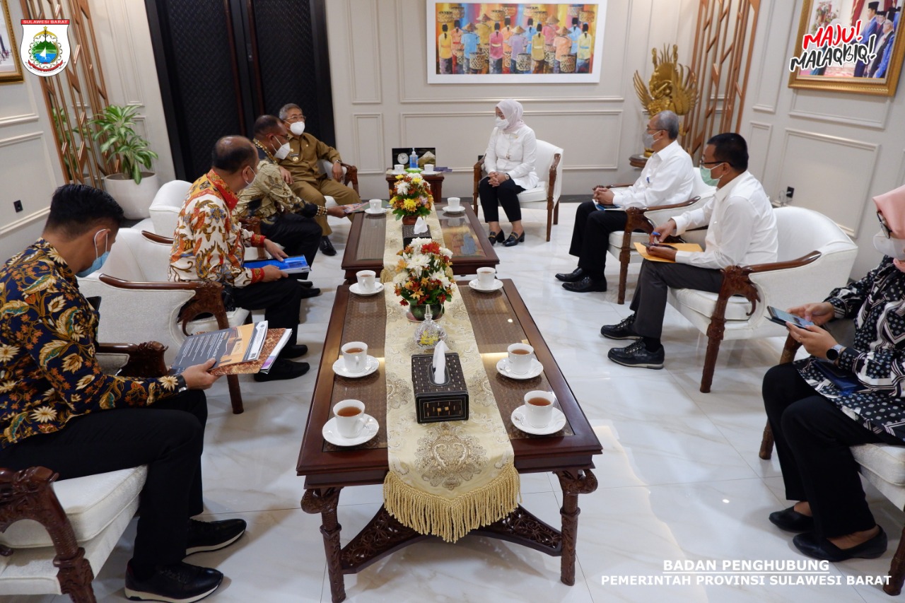 Temui Menteri Tenaga Kerja RI, Gubernur Sulbar Bahas Beberapa Poin