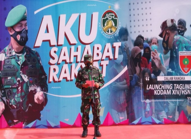 Kodim 1428 Mamasa Luncurkan Tagline AKU Sahabat Rakyat