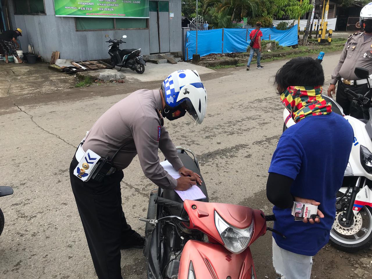 Satlantas dan Shabara Laksanakan Patroli Gabungan