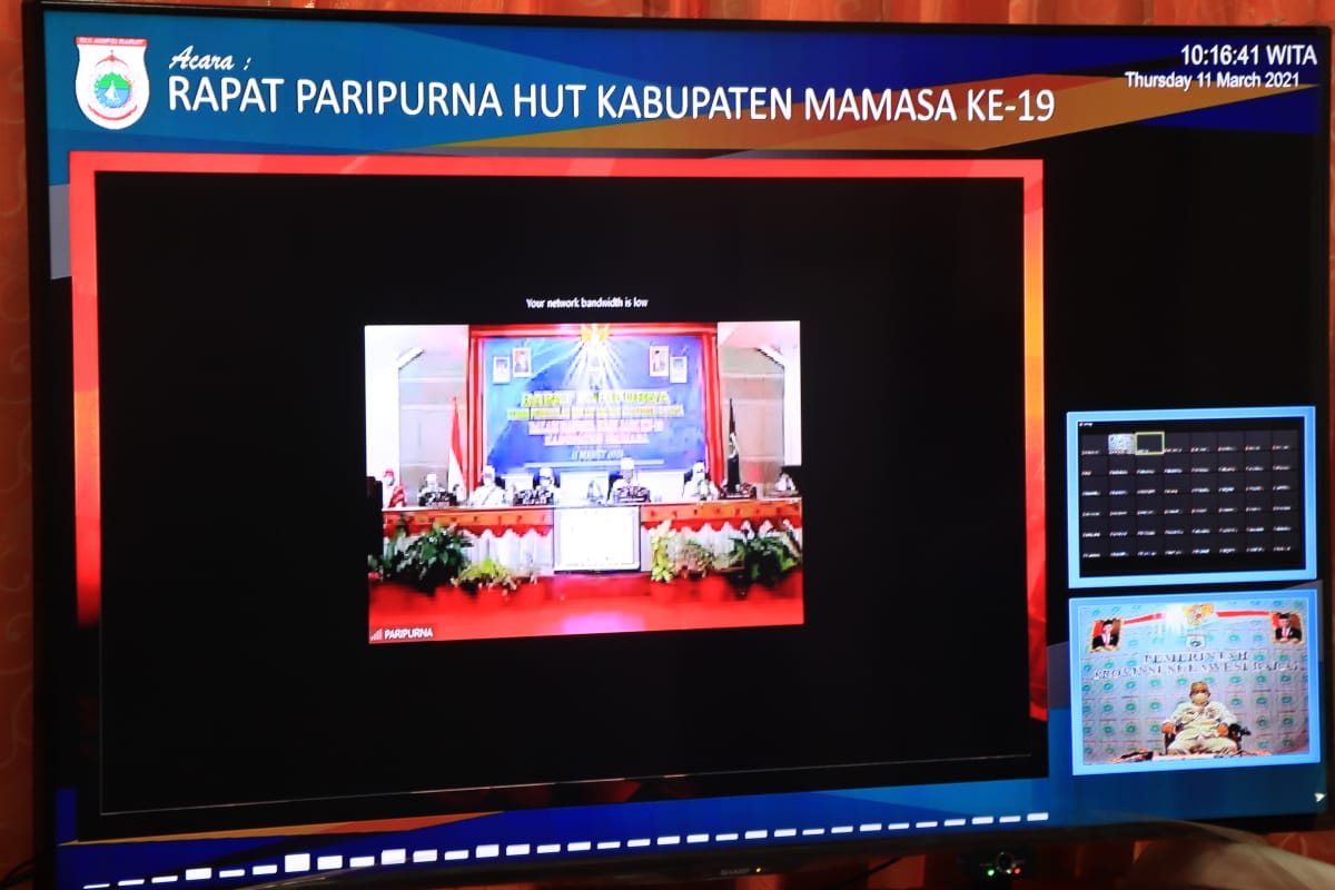 Hari Jadi Mamasa, Gubernur Sulbar ;Terus Pelihara Semangat Kebersamaan