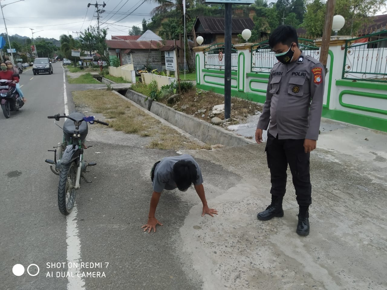 Polsek Sumarorong Rutin Operasi Yustisi