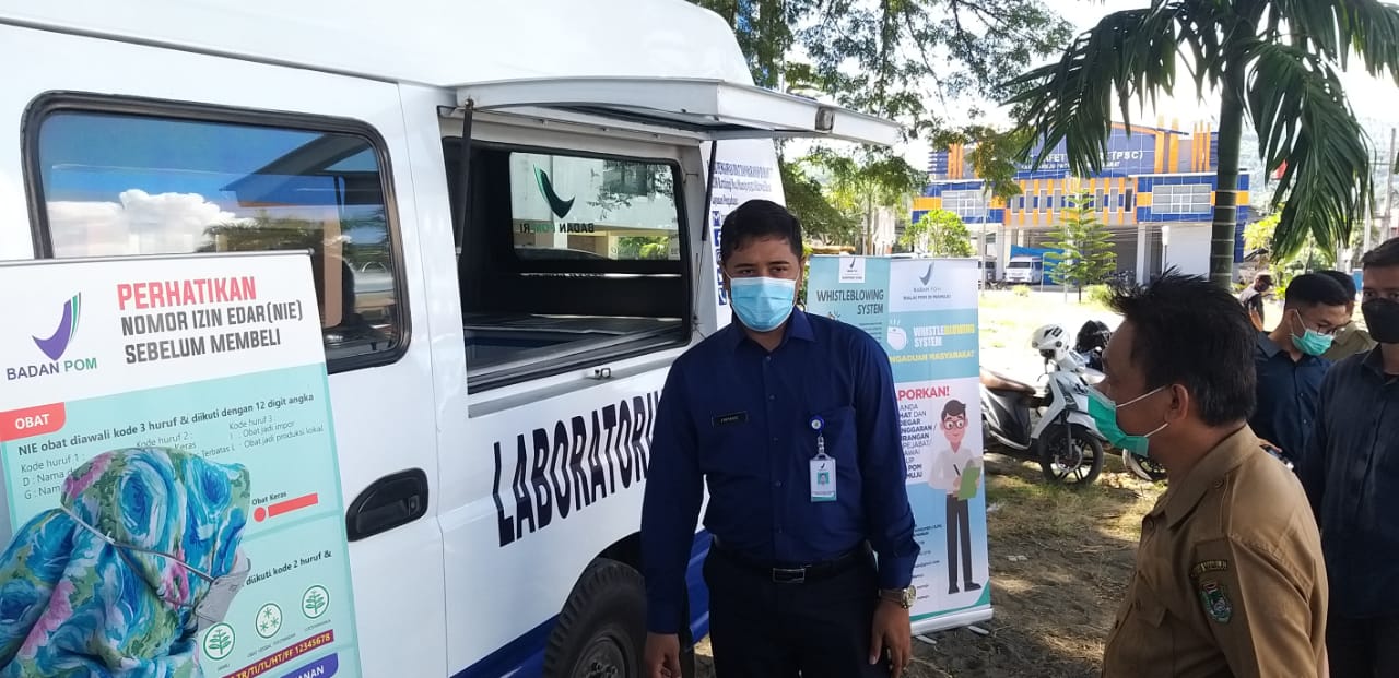 BPOM Di Mamuju Luncurkan Mobil Biyanka