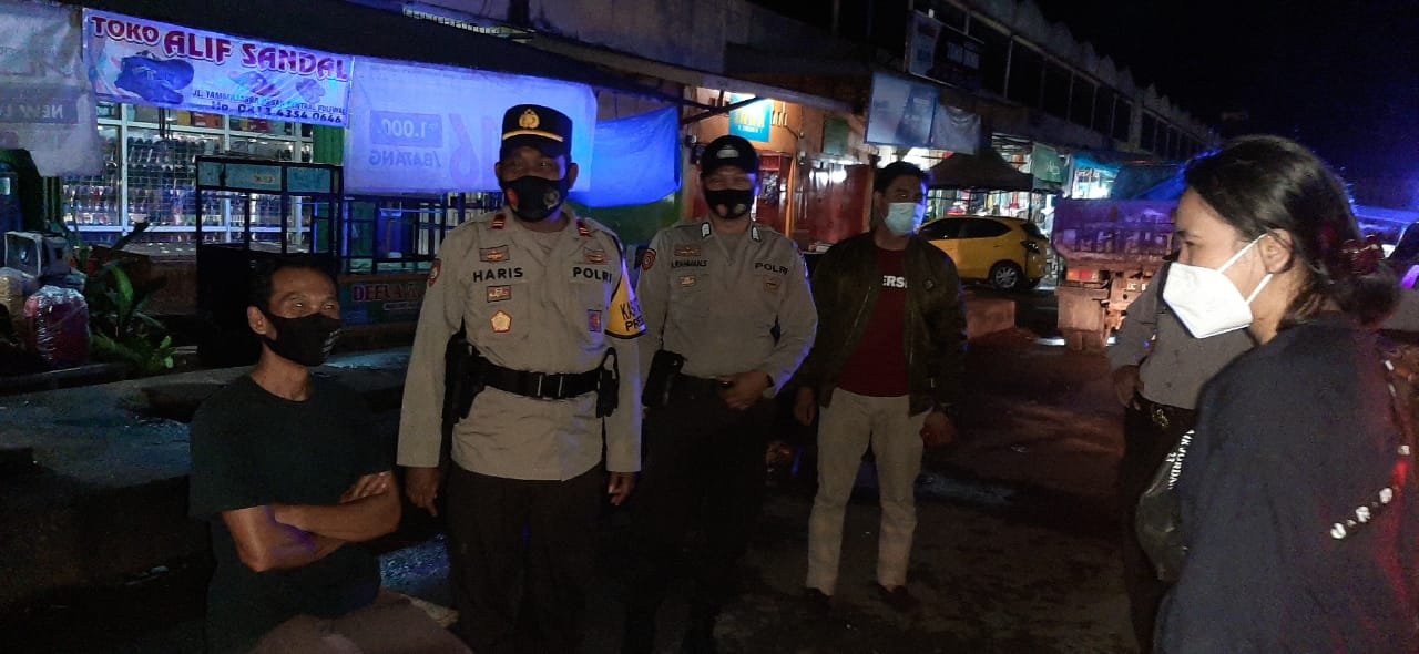 OPS Yustisi Personil Gabungan Piket Fungsi Polres Polman