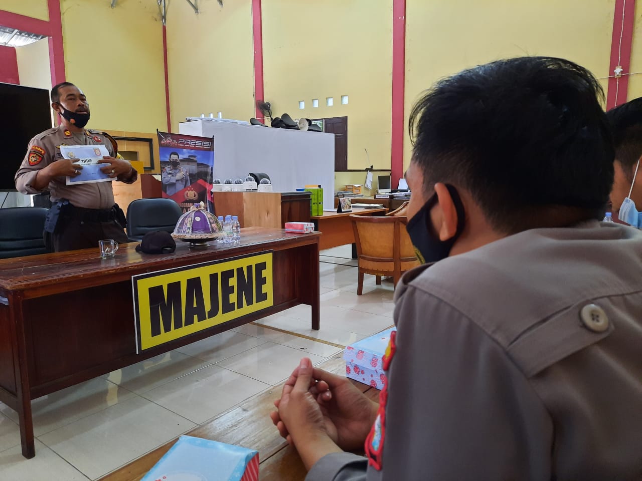 Polres Majene Gelar Pelatihan TPTKP