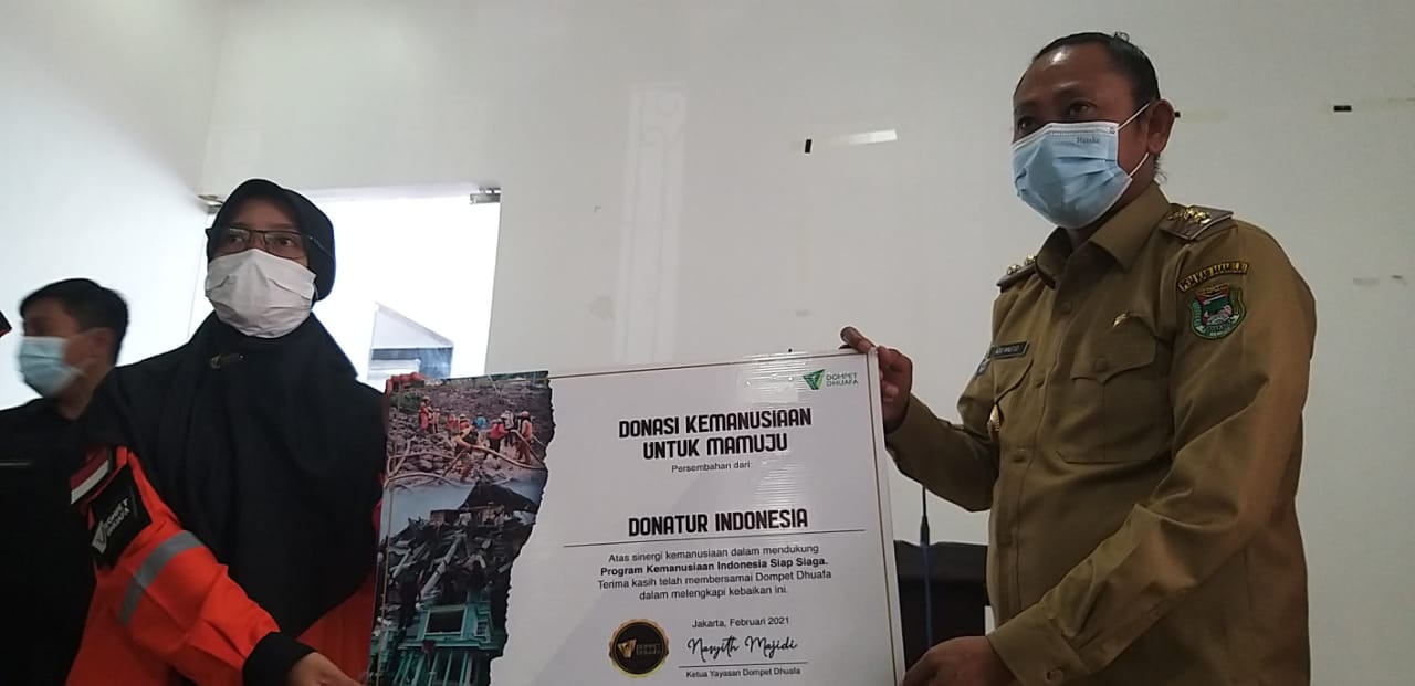 Pemkab Mamuju Sampaikan Terima Kasih ke Dompet Dhuafa