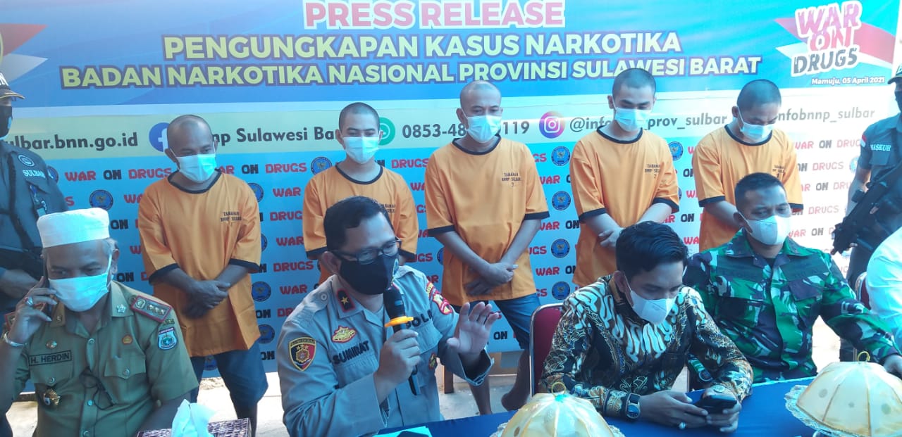 BNNP Sulbar Harap Pusat Rehabilitasi Narkoba Dibangun di Sulbar