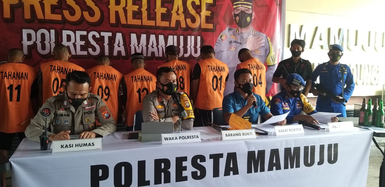 Polresta Mamuju Gagalkan Nelayan Pengguna Bom Ikan