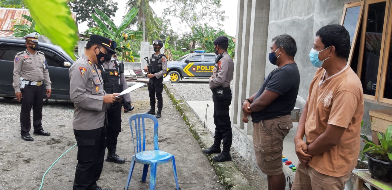 Jelang Jumat Agung, Polres Pasangkayu Tingkatkan Patroli Ke Gereja.