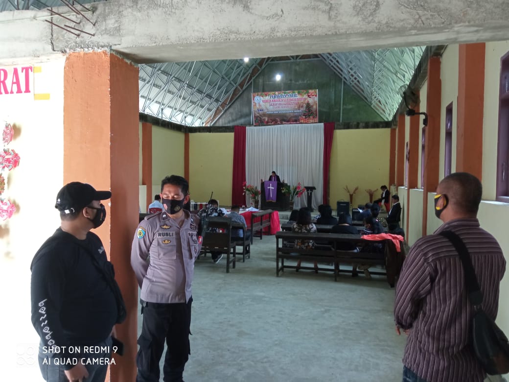 Perayaan Jumat Agung, Polres Pasangkayu Turunkan 150 Personel Amankan Gereja.