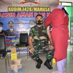Personel Kodim 1428 Mamasa Laksanakan Vaksinasi Tahap Dua Personel Kodim 1428 Mamasa Laksanakan Vaksinasi Tahap Dua