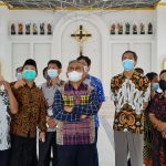 Gubernur Sulbar Kunjungi Gereja Toraja Mamasa