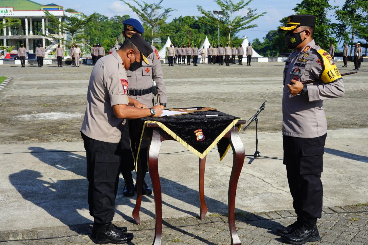 Kapolda Sulbar Pimpin Apel Pencanangan Wilayah Zona Integritas