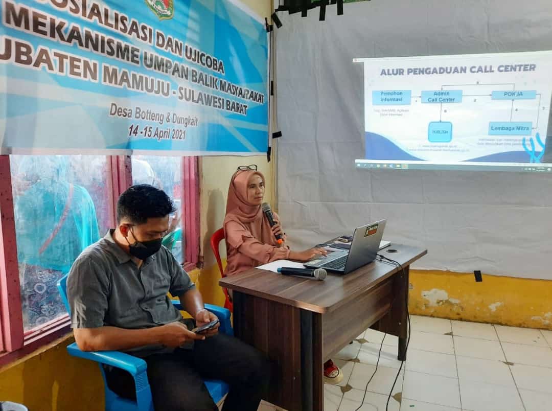 Pemkab Mamuju Sosialisasikan Alur dan Mekanisme Pengaduan