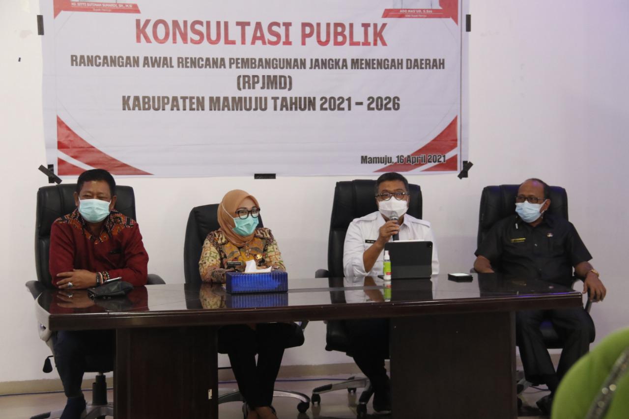 Konsultasi Publik RPJMD Mamuju, Ramai Apresiasi