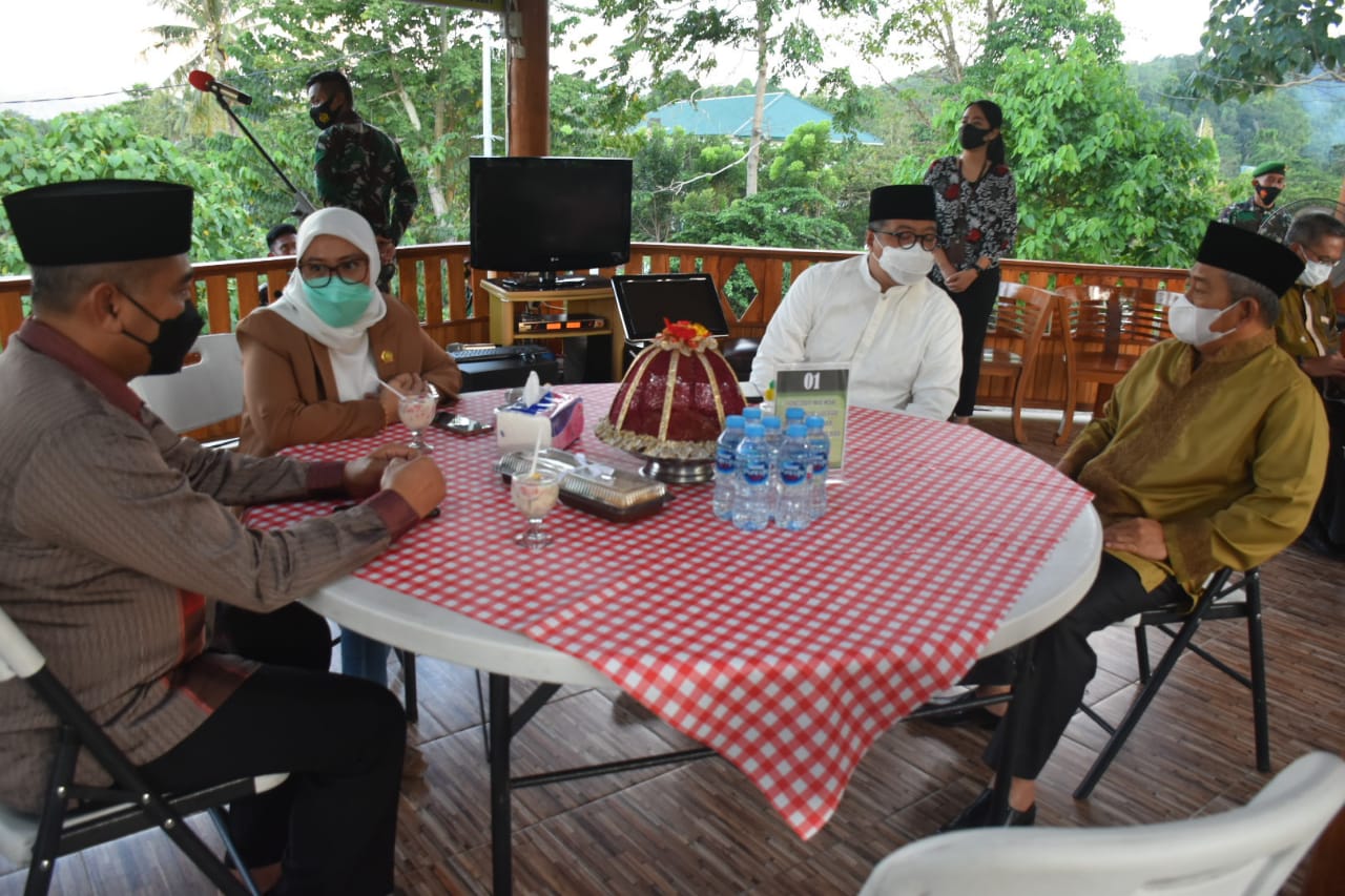 Gubernur Sulbar Bersama Pangdam XIV Hasanuddin Jalin Silaturrahmi