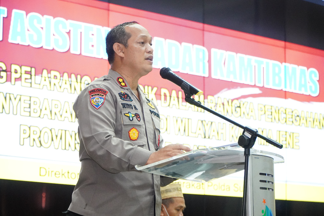 Asistensi Sadar Kamtibmas Penanganan Covid-19 di Majene Oleh Ditrektorat Binmas