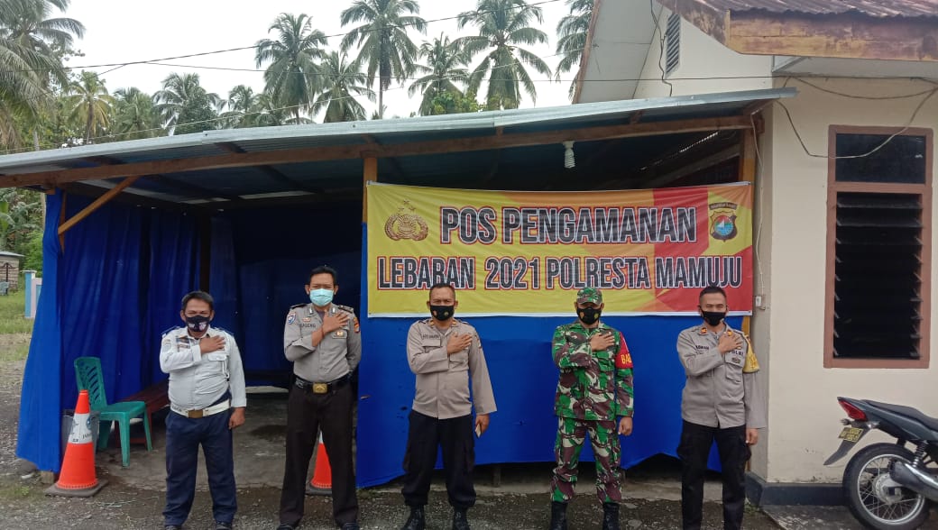 Tiga Pos Pelayanan Dan Dua Pos Penyekatan Di mamuju Sudah Berjalan