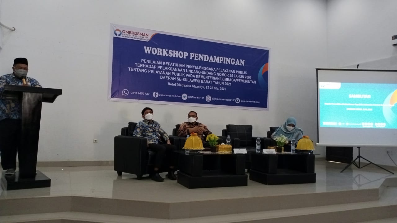 Ombudsman Sulawesi Barat Gelar Workshop, Maksimalkan Kepatuhan Daerah