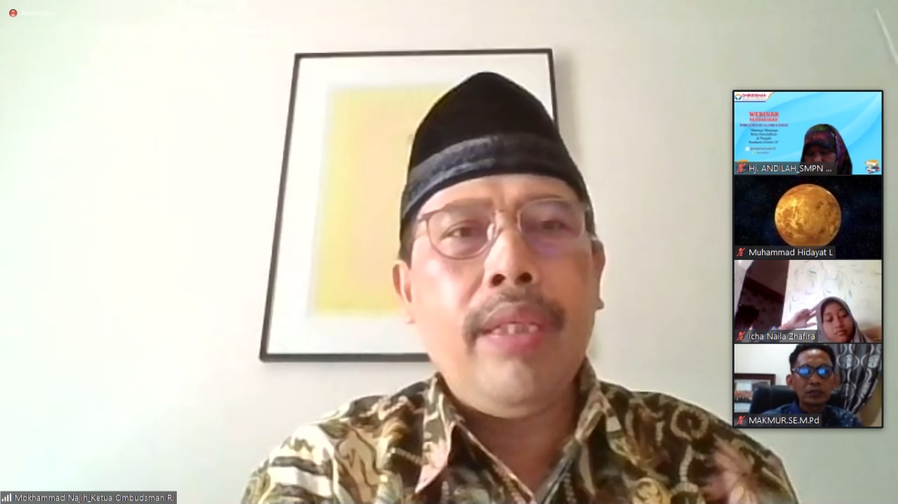 Ketua Ombudsman RI Mengajak Masyarakat Sulbar Terlibat dalam Pengawasan Pelayanan Publik di Bidang Pendidikan