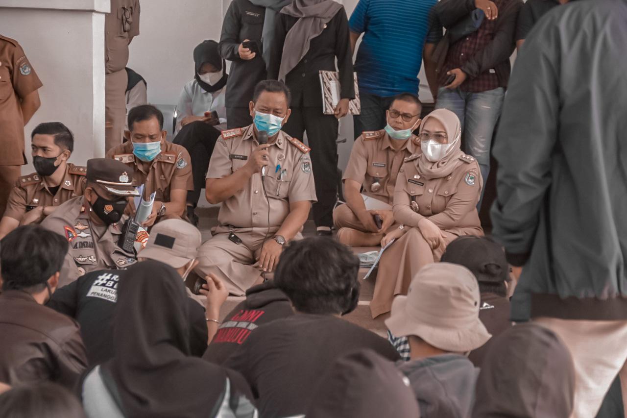 Terima Demonstrasi, Sutinah Apresiasi Sebagai Kepedulian Masyarakat