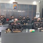 Kapolres Pasangkayu dan PJU, Ikuti Upacara Hari Lahirnya Pancasila Secara Virtual