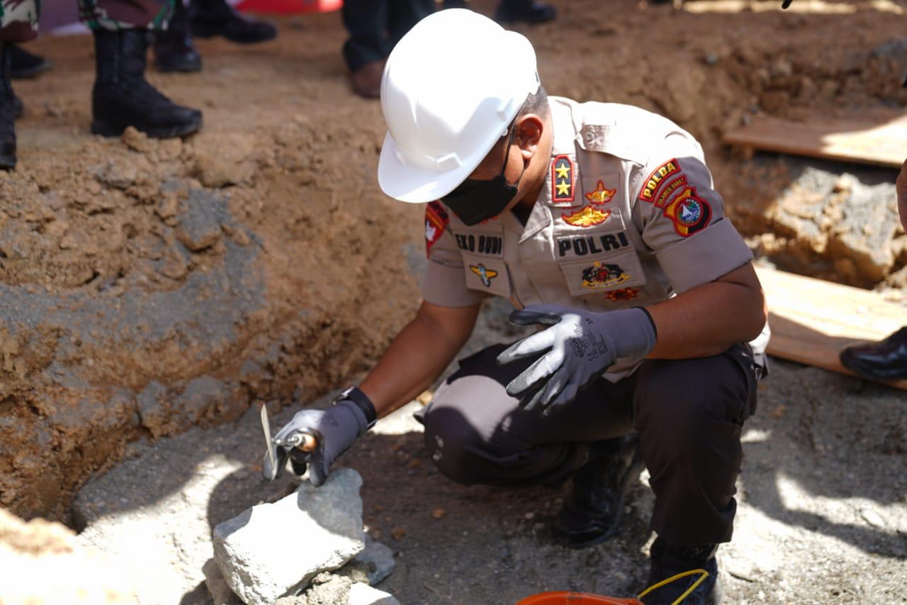 Gedung Kantor Polres Mateng Resmi Dibangun