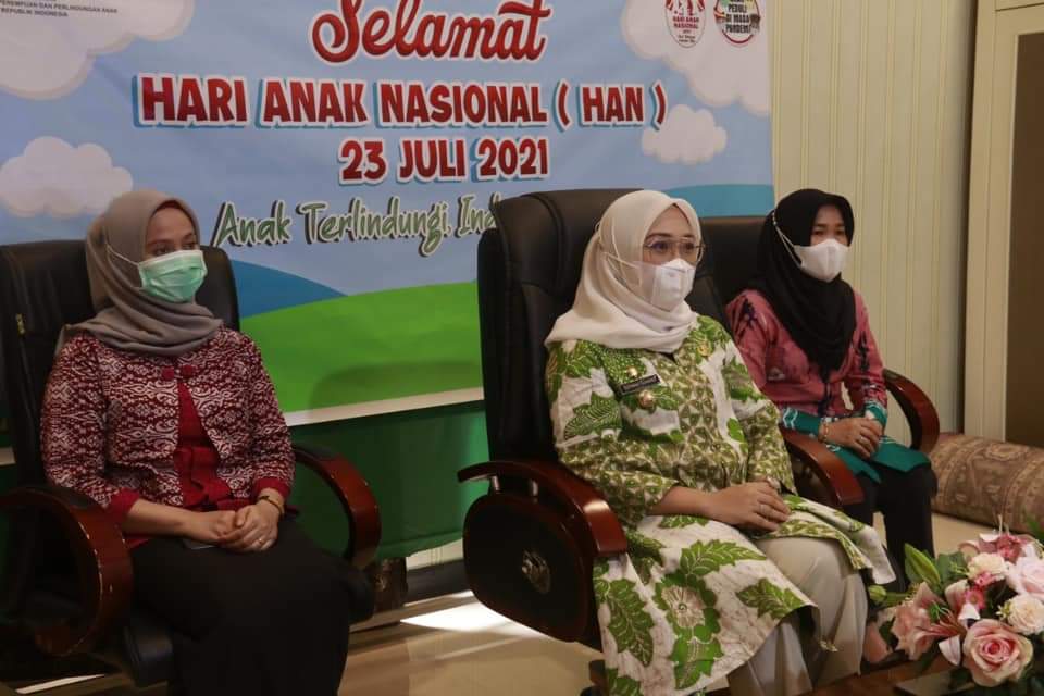 HAN 2021, Bupati Ingin Wujudkan Mamuju Kota Layak Anak