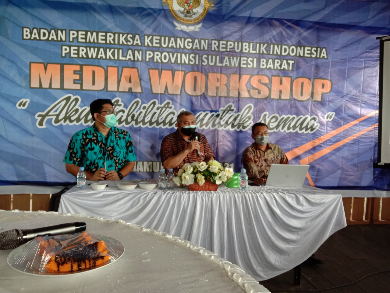 BPK RI Perwakilan Sulbar Gelar Media Workshop 2021