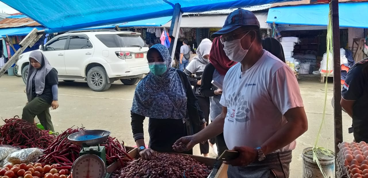  Harga Kebutuhan Pokok di Pasar Tradisional Mamuju Relatif Normal