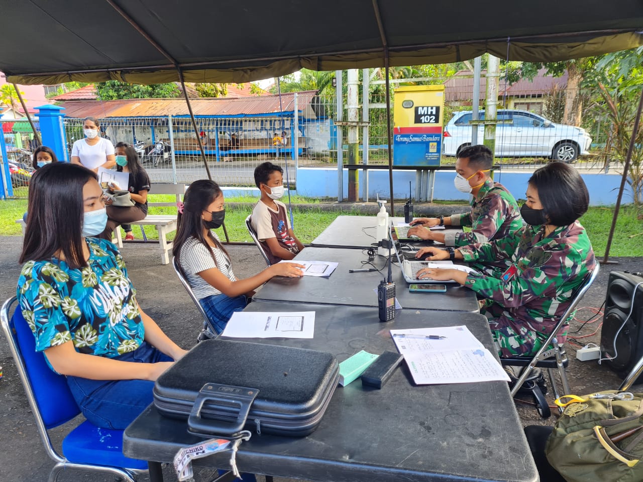 Takut Jarum Suntik Di Pangkalan TNI AU Sam Ratulangi Manado