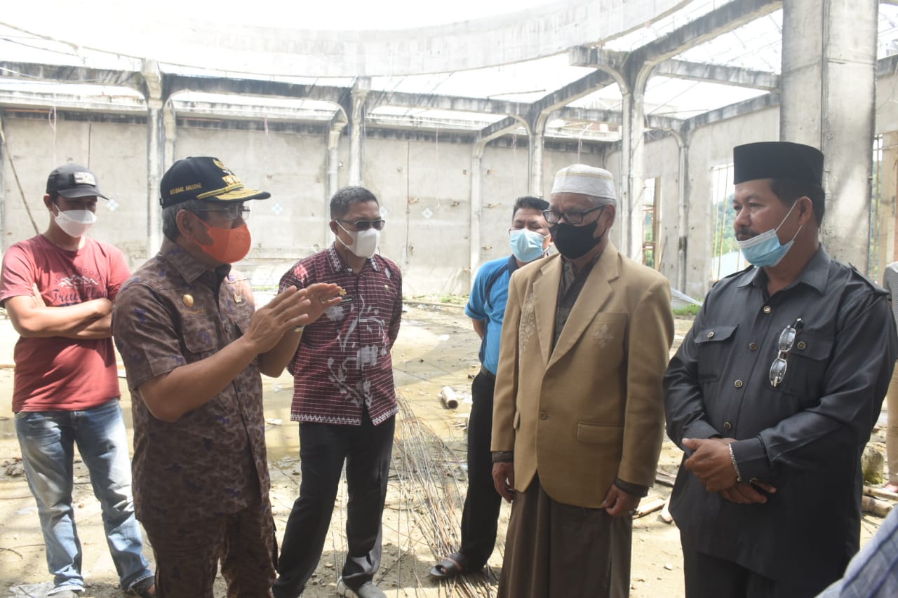 ABM Pantau Pembangunan Masjid Raya Mambi