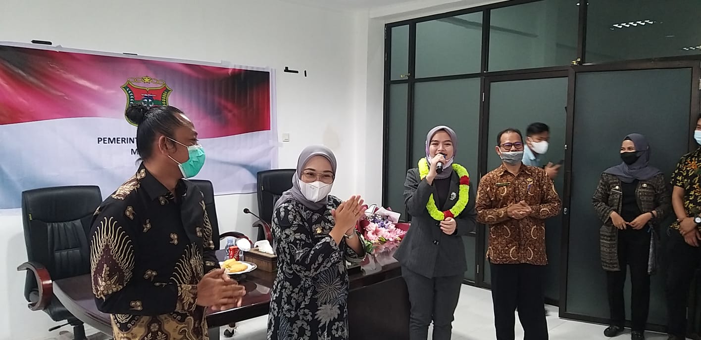 Rezki Idola Baru di Sulawesi Barat, Disambut Hangat Bupati Mamuju