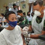 uka Duka Serbuan Vaksinasi Lanud Sam Ratulangi Manado