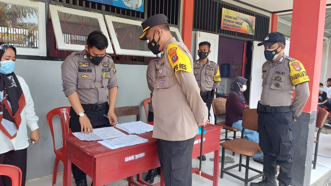 Polres Pasangkayu Gelar `Vaksinasi Go To School`