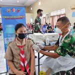 Generasi Milenial Dominasi Serbuan Vaksinasi di Lanud Sam Ratulangi Manado
