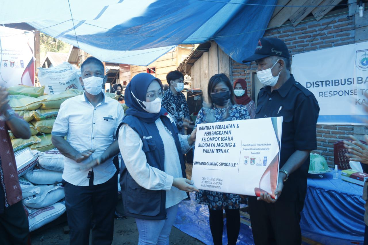 NDP dan Yayasan Karampuang Distribusi Bantuan Kelompok Usaha