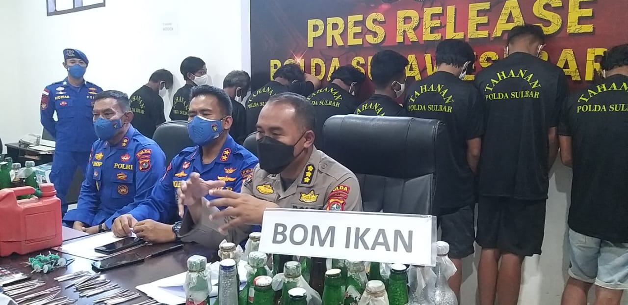 Sat Polairud Ringkus 11 Nelayan Pengguna Bom Ikan