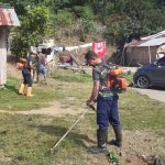 Babinpotdirga Lanud Sam Ratulangi Pimpin Warga Tasuka Bersih Bersih