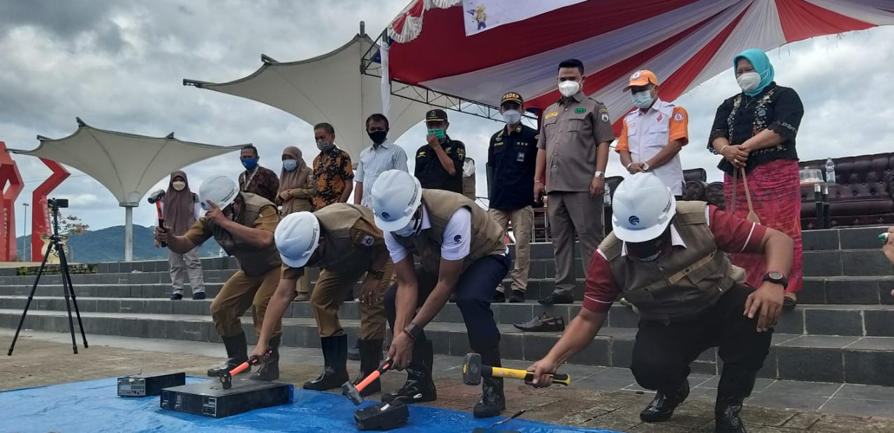 Loka Monitor Musnahkan Perangkat Komunikasi Ilegal di Sulbar