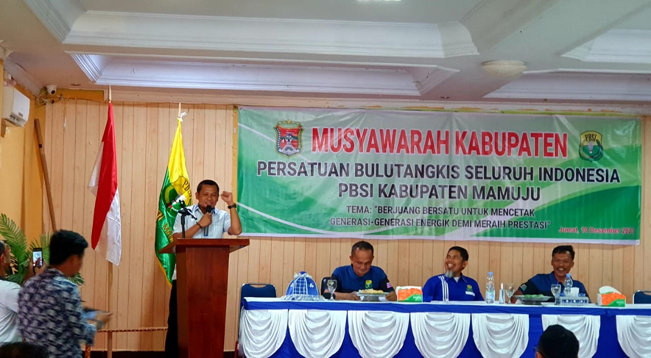Terpilih Secara Aklamasi, Reza Optimis Bangkitkan Bulutangkis di Mamuju Terpilih Secara Aklamasi, Reza Optimis Bangkitkan Bulutangkis di Mamuju