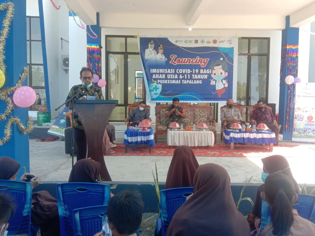 Pemerintah Kecamatan Tapalang Melaunching Program Vaksinasi Anak Usia 6-11 Tahun Pemerintah Kecamatan Tapalang Melaunching Program Vaksinasi Anak Usia 6-11 Tahun