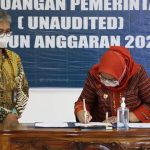 Wakil Gubernur Sulbar Serahkan LKPD 2021 Kepada BPK RI