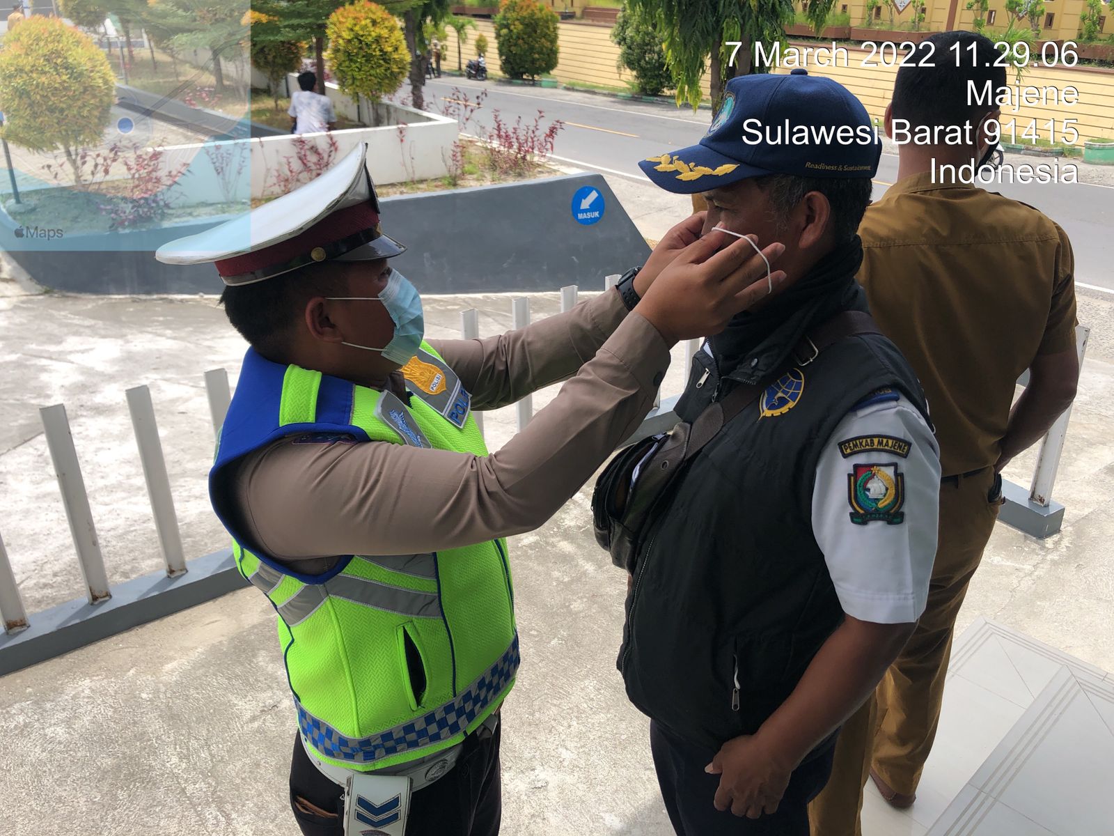 Operasi Keselamatan di Majene Sasar Perkantoran